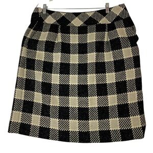 Talbots Tartan Plaid Wool Blend Skirt Womens Size 14 Preppy Academia‎ Old Money